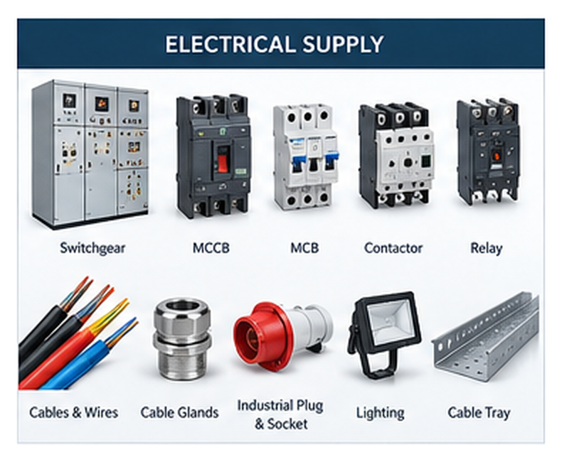 Electrical supply reference image